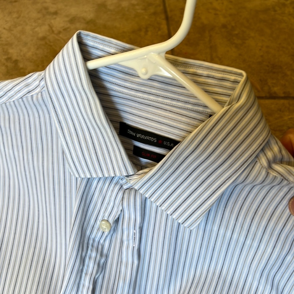 John Varvatos mens dress shirt